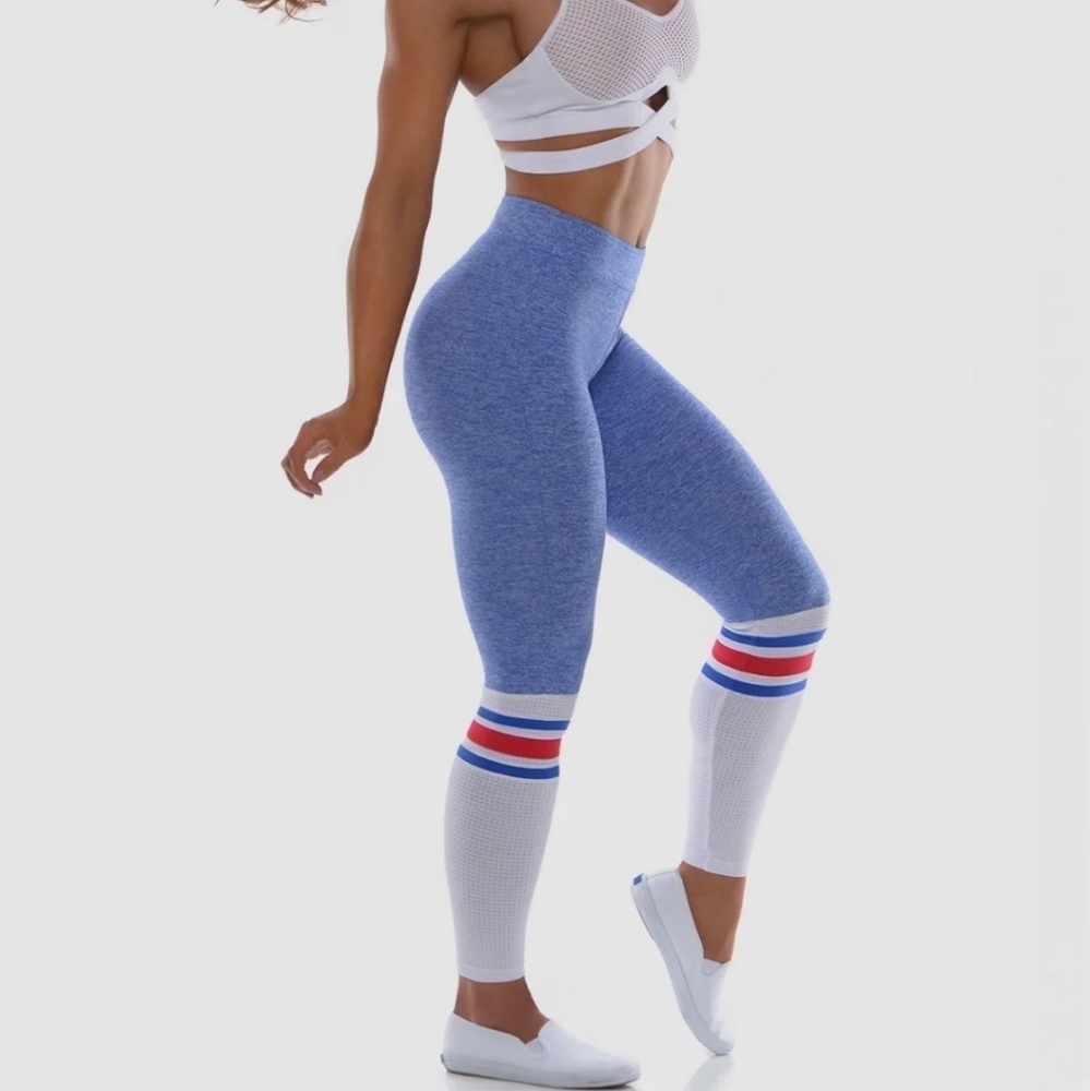 New! Bombshell Sportswear Original Sock Leggings